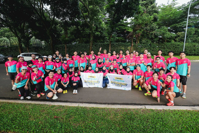 Fun Run teman kumparan digelar di kawasan CFD Bintaro, Minggu (16/2). Foto: kumparan