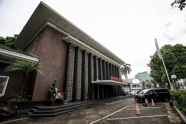 Ilustrasi gedung Danantara. Foto: Jamal Ramadhan/kumparan