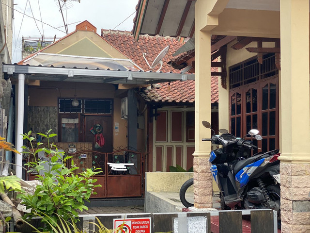 Rumah sesuai alamat yang tertera di KTP Christopher Farrel Millenio Kusuma. Foto: Resti Damayanti/Pandangan Jogja