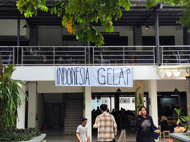 Kampus UGM, Rabu pagi (19/2/2025). Dok: Panji/kumparan