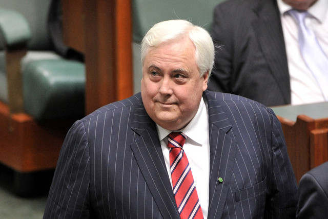 Miliarder Australia Clive Palmer. Foto: MARK GRAHAM / AFP