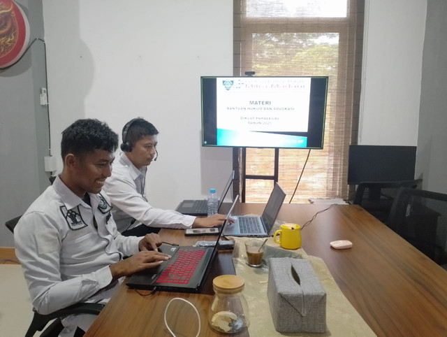 Kanwil Kemenkum Sulbar Gelar Pelatihan Paralegal Serentak