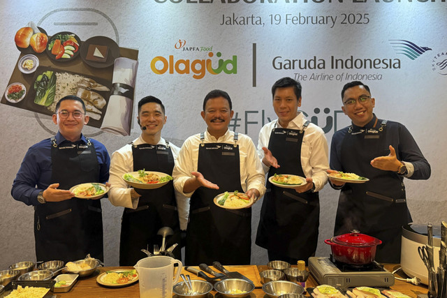 Japfa Food kolaborasi dengan Garuda Indonesia hadirkan in-flight meal spesial.  Foto: Dok. Japfa Food