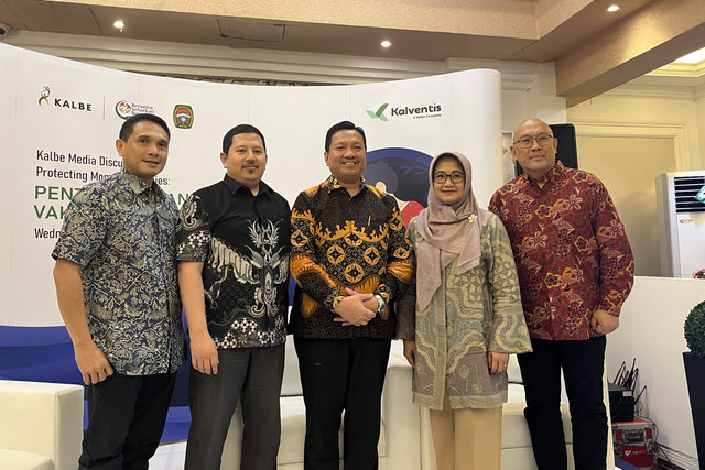 Konferensi pers Pentingnya Vaksinasi Influenza dan Tdap untuk Ibu Hamil bersama Kalbe di Jakarta Selatan, Rabu (19/2/2025). Foto: Eka Nurjanah/kumparan