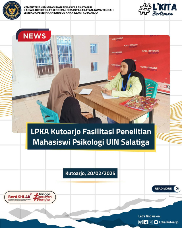 Dok Humas LPKA Kutoarjo