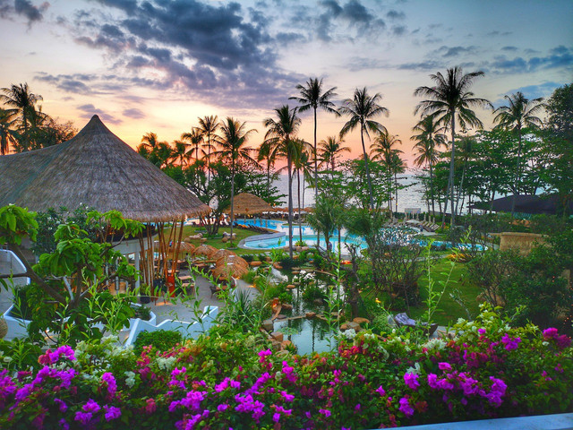 Hotel di Pangandaran View Pantai, Foto Hanya Ilustrasi, Bukan Gambar Sebenarnya, Sumber Foto: Pixabay/ Carina