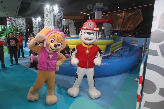 Paw Patrol Adventure Bounce Bay ajak orang tua bonding dengan anak. Foto: Dok. Istimewa