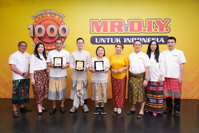 MR.D.I.Y. untuk Indonesia berfokus pada tiga pilar utama yaitu pemberdayaan usaha lokal termasuk UMKM, pemberdayaan perempuan dan anak-anak, serta keberlanjutan lingkungan. Foto: dok. MR.D.I.Y.