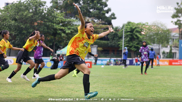 Gelaran MilkLife Soccer Challenge Surabaya 2025 di Stadion Bogowonto, Surabaya. Foto: Dok. MilkLife Soccer Challenge