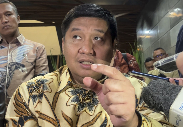 Menteri Perumahan dan Kawasan Perumahan (PKP) Maruarar Sirait di Kantor Kementerian Pekerjaan Umum (PU), Jakarta, Jumat (21/2/2025). Foto: Widya Islamiati/kumparan