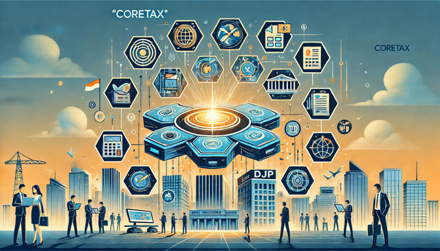 Coretax Ilutrasi AI