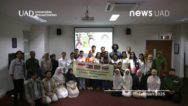 Kolaborasi FKIP Universitas Ahmad Dahlan (UAD) dan Sea Teacher Filipina dalam Intercultural Insights on Screen (Foto PBI)