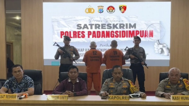 Dua mahasiswa di Kota Padangsidimpuan, Sumut, tipu seratusan temannya dengan modus bayar UKT tanpa ribet. Foto: Istimewa