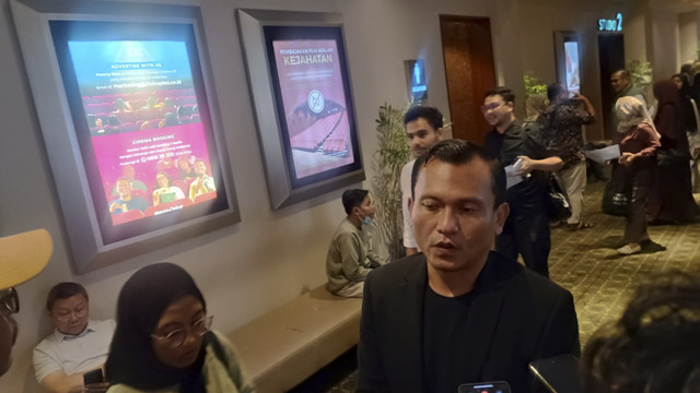 Direktur Bina Umrah dan Haji Khusus Direktorat Jenderal Penyelenggaraan Haji Umrah Kementerian Agama RI Nugraha Setiawan, usai acara peluncuran aplikasi digital Persada Indonesia di XXI Ciputra World Surabaya, Sabtu (22/2/2025). Foto: Farusma Okta Verdian/kumparan