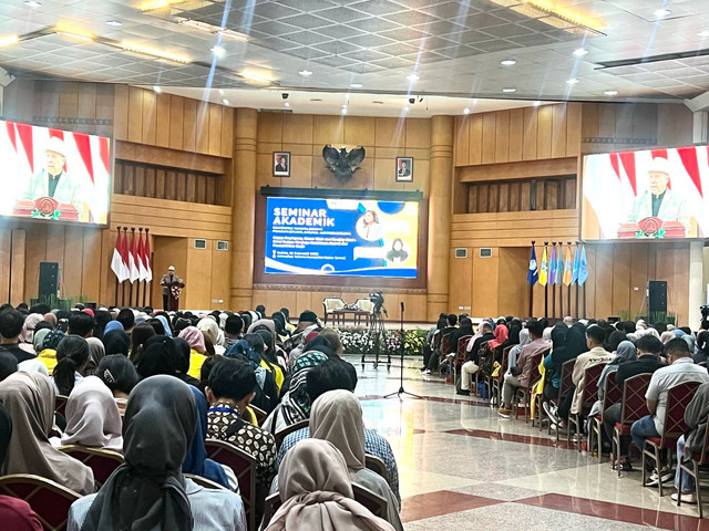 Seminar Pendidikan di Universitas Terbuka (UT) Jakarta, Sabtu (23/2). Foto: dok. Universitas Terbuka