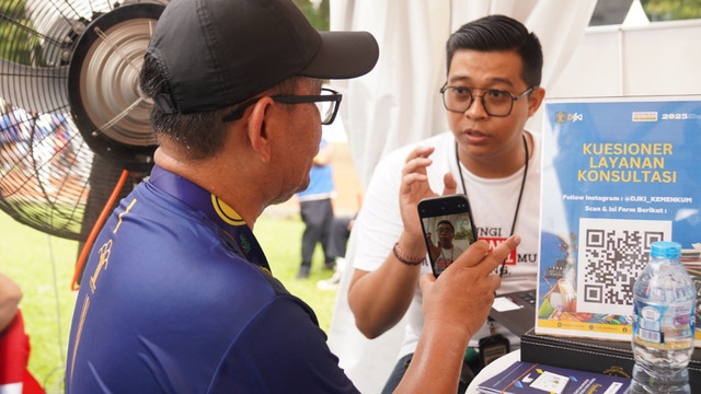 DJKI Hadirkan Booth Layanan Kekayaan Intelektual di Pengayoman Run 2025