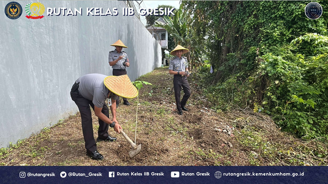 Rutan Gresik Wujudkan Ketahanan Pangan melalui Budidaya Lele dan Pertanian