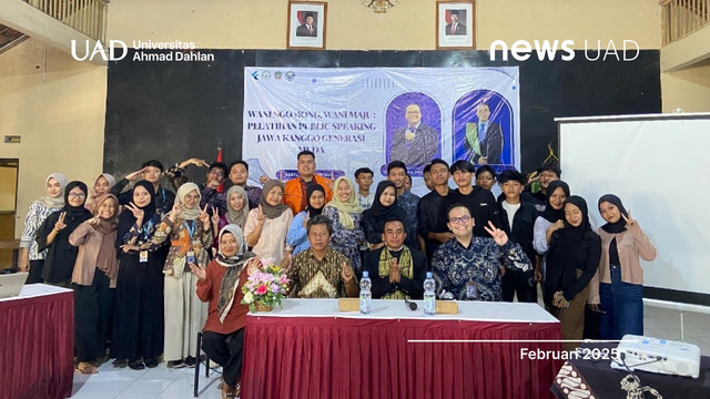 Mahasiswa Universitas Ahmad Dahlan (UAD) Gelar Pelatihan Public Speaking Berbasis Budaya Jawa (Foto. KKN UAD)