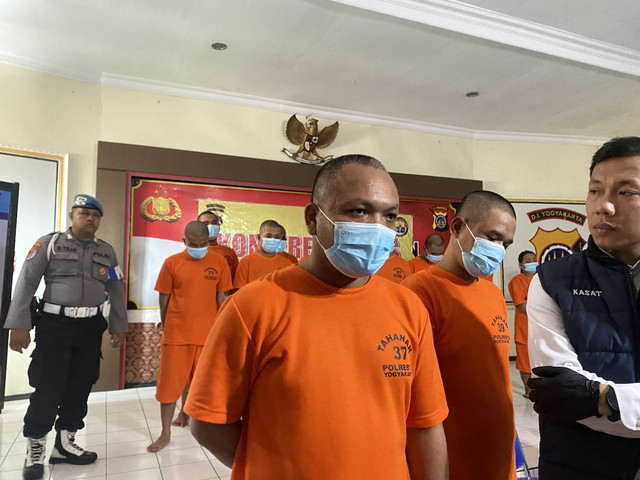 Pria berinisial FDH (31) konsumsi dan jual pil sapi. Foto: Resti Damayanti/Pandangan Jogja