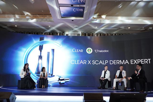 Clear X Scalp Derma Expert beri edukasi soal ketombe dan kesehatan kulit kepala. Foto: Clear