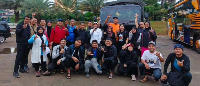 Perkuat Tim, TDA Bekasi Gelar Trekking Seru ke Leuwi Hejo