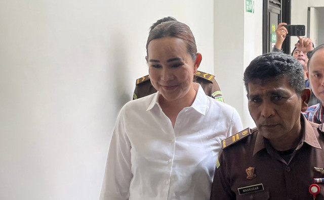 Isa Zega menjalani sidang perdana di Pengadilan Negeri (PN) Kepanjen, Malang, Selasa (25/2/2025). Foto: Dok. Istimewa