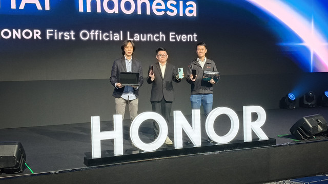 Honor luncurkan 8 device baru di Indonesia.  Foto: Habib Allbi Ferdian/kumparan