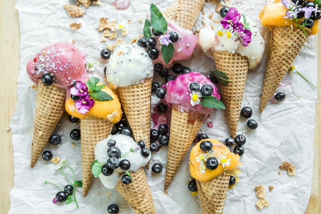 Varian Haagen-Dazs. Foto hanya ilustrasi. Sumber foto: Unsplash/Brooke