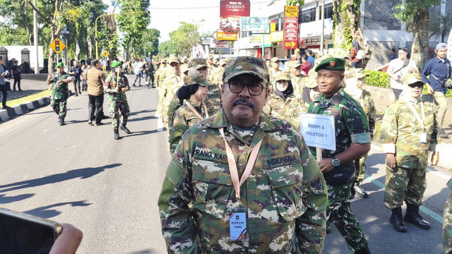 Wakil Gubernur Jakarta Rano Karno saat retreat kepala daerah di Akmil, Magelang, Jawa Tengah, Kamis (27/2/2025). Foto: Arfiansyah Panji Purnandaru/kumparan