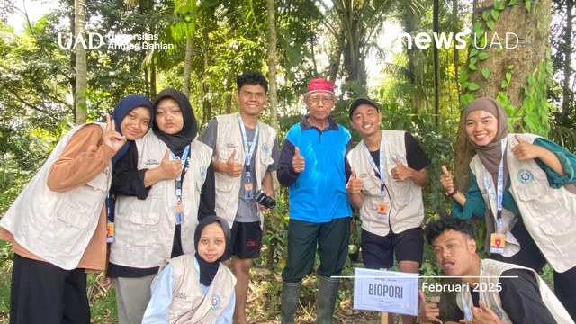 KKN UAD Dorong Pemanfaatan Lubang Biopori di Dusun Kramat (Dok. KKN UAD)