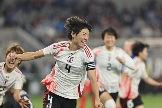 Timnas Wanita Jepang di SheBelieves Cup 2025. Foto: Reuters/Julia Kapros-Imagn Images