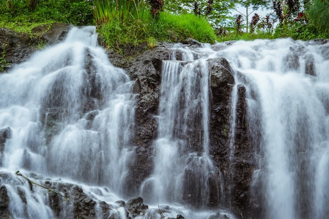 Curug Dengdeng Cikatomas, foto hanya ilustrasi, bukan tempat sebenarnya: Unsplash/Mourizal Zativa