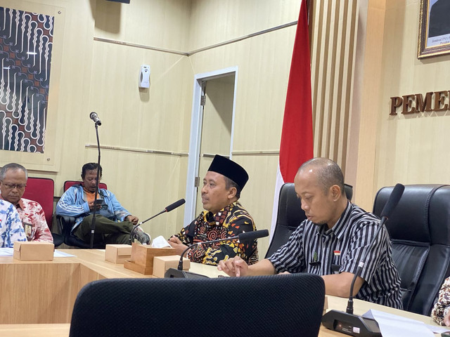 Konferensi pers tentang pemantauan hilal di Pemkot Yogya. Foto: Resti Damayanti/Pandangan Jogja