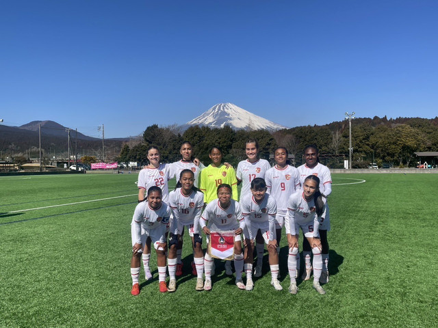 Timnas Wanita Indonesia U-20 di turnamen antar-universitas Jepang, 25th University Women’s Soccer Regional Competition 2025. Foto: X/@_juwfa