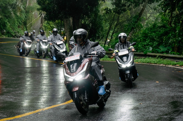 Test ride new Honda PCX 160 RoadSync di Bali Foto: dok. AHM