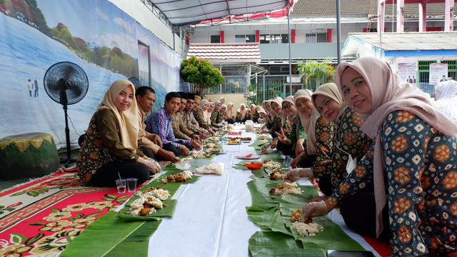 Kalapas Perempuan Palembang Makan Bersama Warga Binaan Sambut BulanSuci Ramadhan