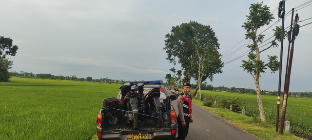 Antisipasi Balap Liar Waktu Ngabuburit, Polres Tulungagung Lakukan Patroli