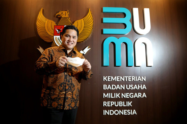 Menteri BUMN Erick Thohir. Foto: Aditia Noviansyah/kumparan