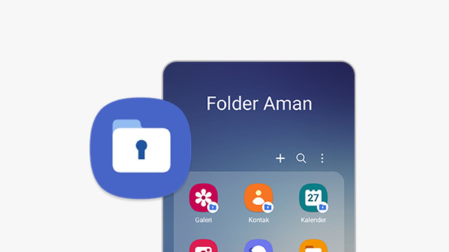 Ilustrasi cara mengunci aplikasi di Samsung. Foto: Samsung