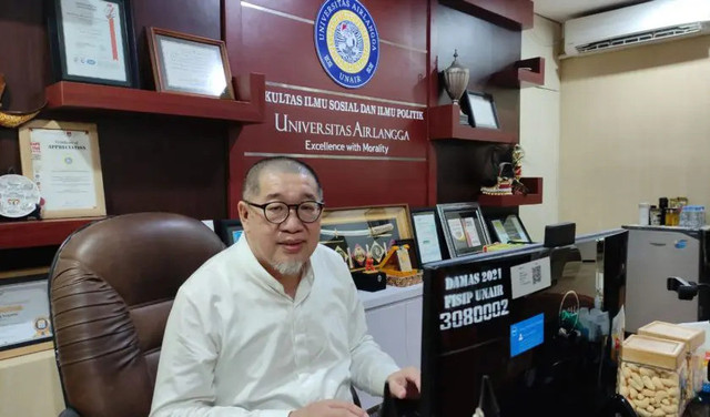 Dekan sekaligus Guru Besar FISIP Unair, Prof Dr Bagong Suyanto Drs MSi. Foto: Humas Unair