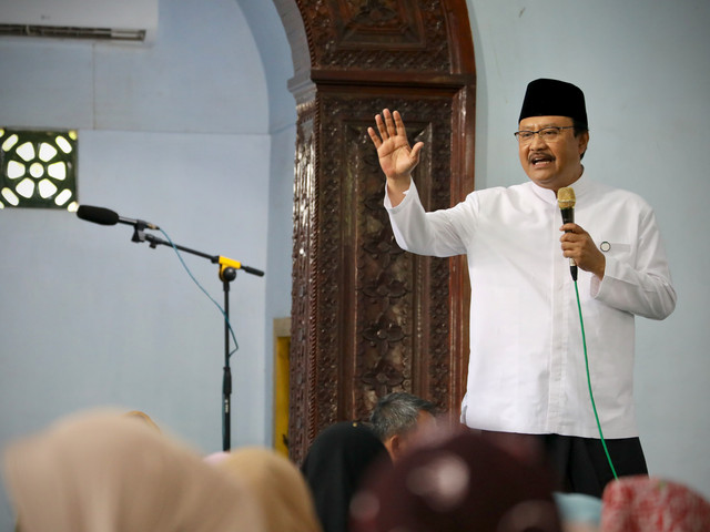 Menteri Sosial (Mensos) Saifullah Yusuf melakukan kunjungan kerja ke Pasuruan, Jawa Timur, Selasa (4/3/2025). Foto: Kemensos RI