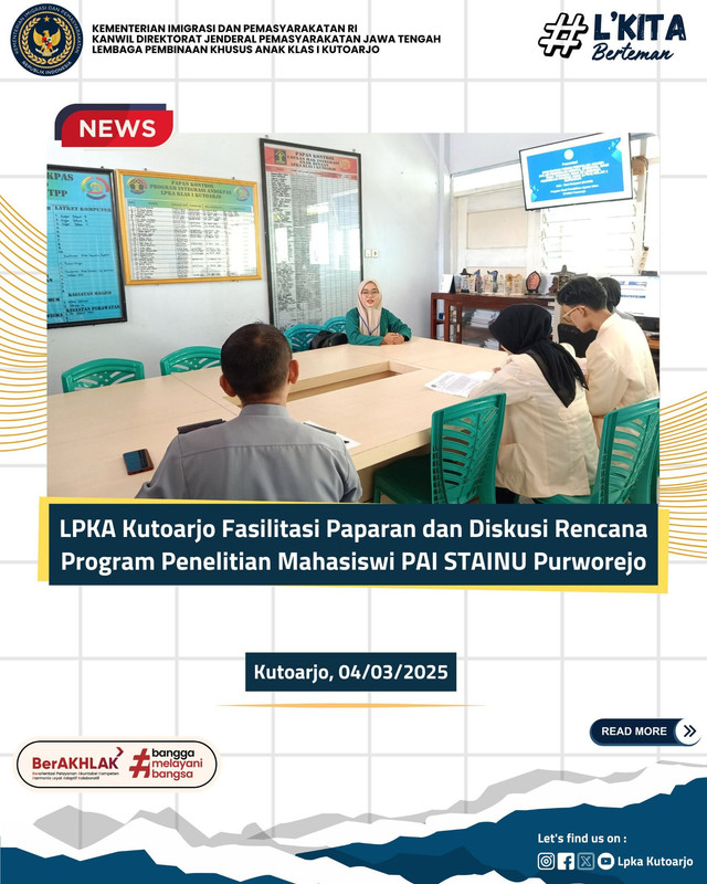 Dok Humas LPKA Kutoarjo