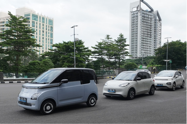 Test drive mobil listrik Wuling. Foto: dok. Wuling Motors