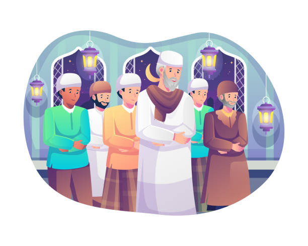 Ilustrasi Shalat Tarawih 4 Rakaat Berapa Kali Tahiyat, Foto: Unsplash/agny_illustration.