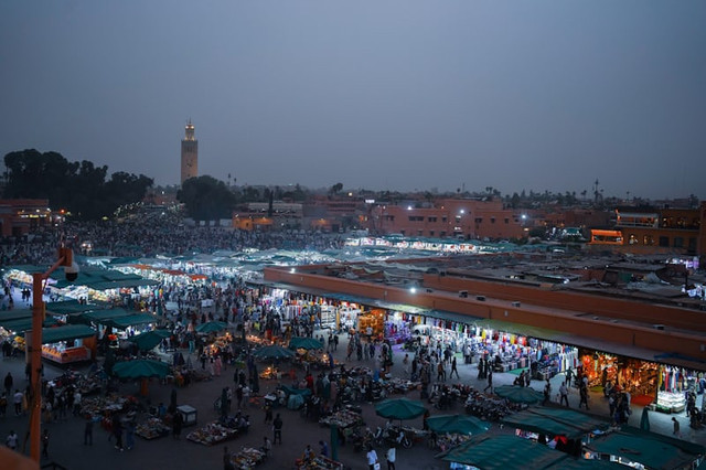 Pasar Ramadhan UGM 2025 (Foto hanya ilustrasi, bukan tempat sebenarnya) Sumber: unsplash/ Mathias Dargnat