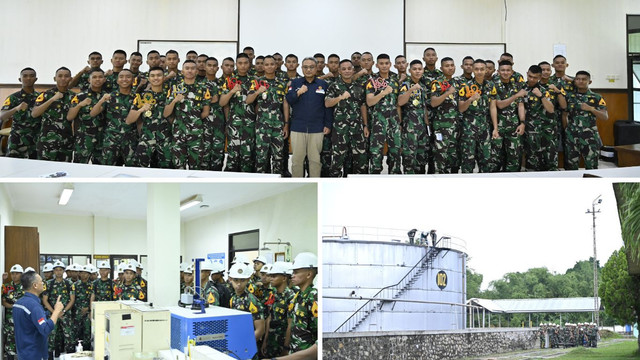 PPSDM Migas Bekali Ilmu K3 bagi 44 Taruna AAL Guna Tingkatkan Kompetensi di Sektor Maritim. (Dok. Humas PPSDM Migas)