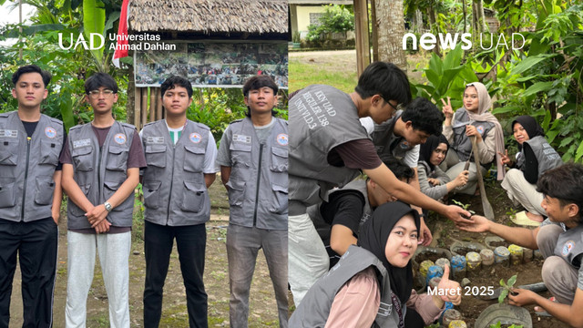 Mahasiswa KKN UAD Dorong Kemandirian Ekonomi dan Kesehatan Warga Gluntung Kidul (Foto. KKN UAD)