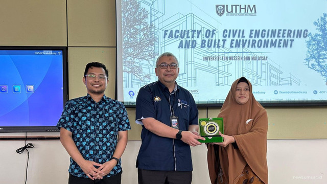 Delegasi UMS yang diterima UTHM. Dok Humas UMS