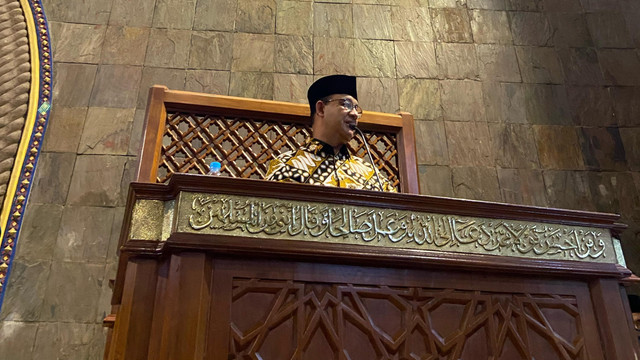 Public Lcecture yang diisi oleh bapak Anies Baswedan/dokumen pribadi