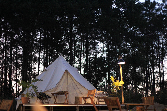 Glamping di Sukabumi, Foto Hanya Ilustrasi, Bukan Gambar Sebenarnya, Sumber Foto: Pixabay/ The Sang Tran